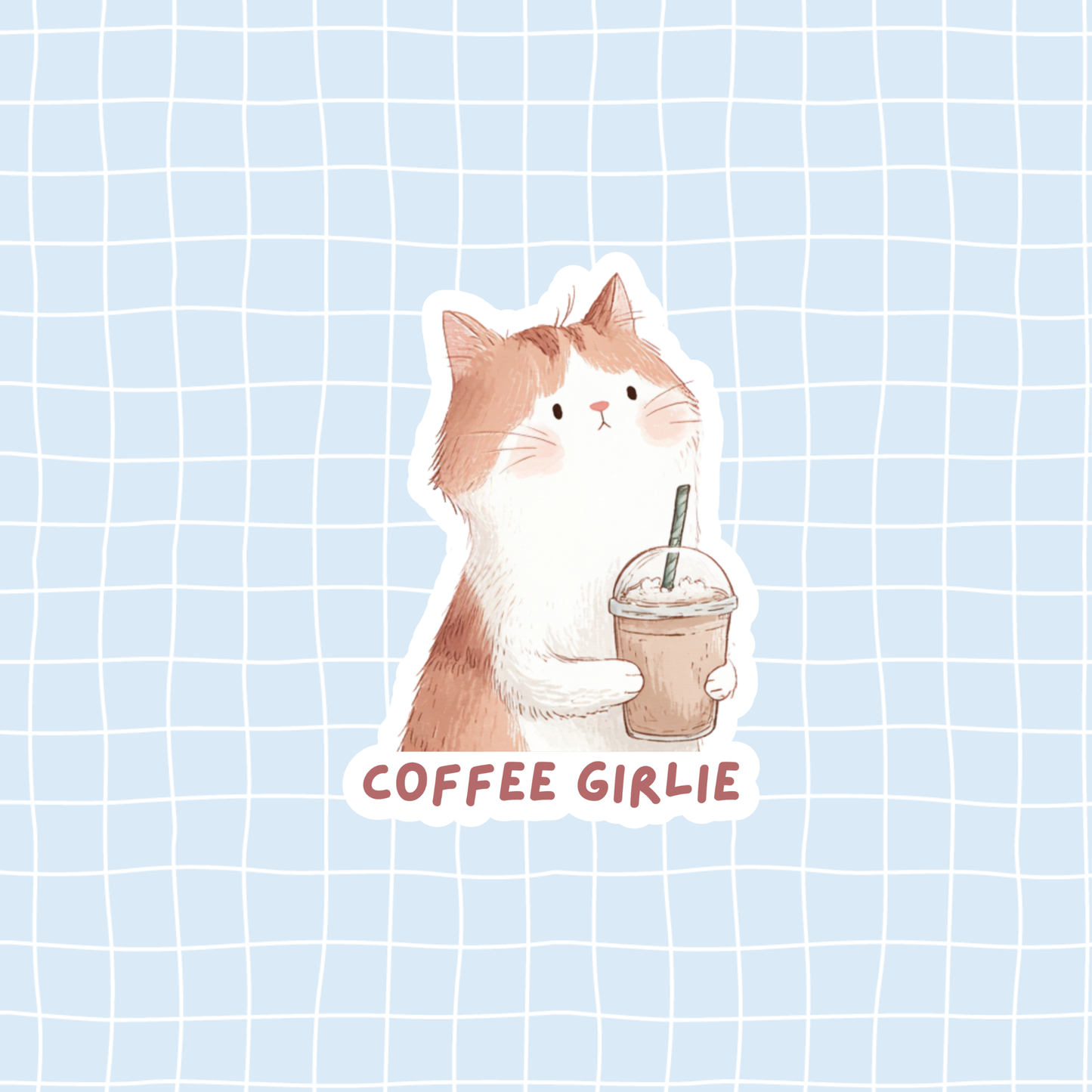 Coffee Girlie Sticker