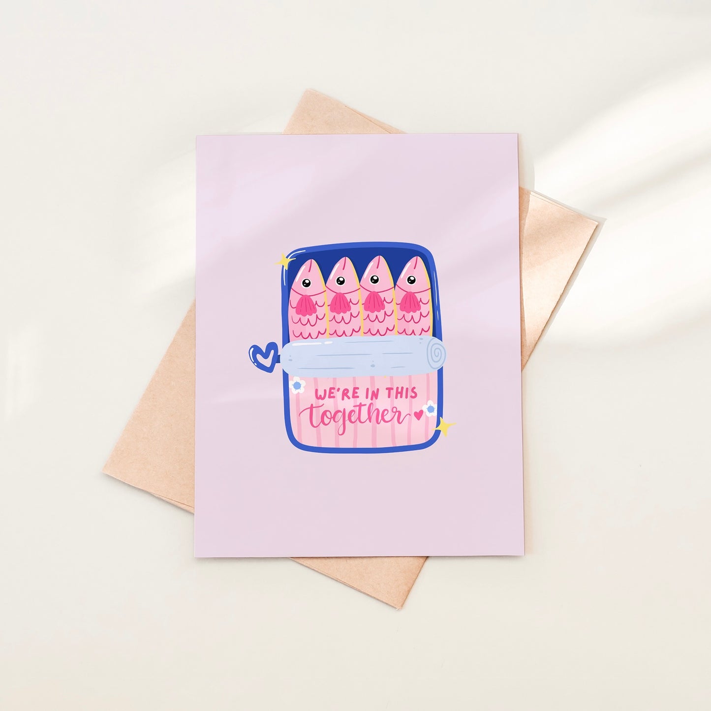 We’re In This Together Greeting Card