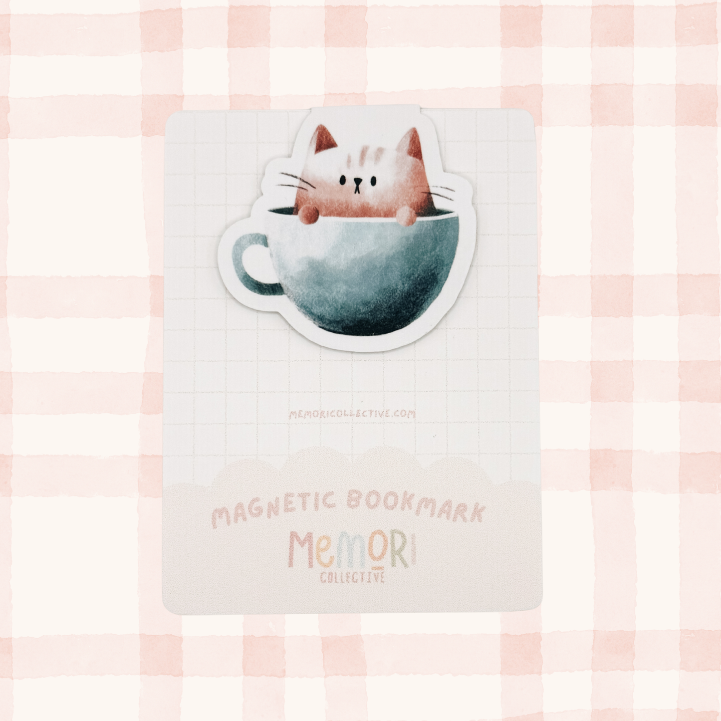 Catpuccino Magnetic Bookmark