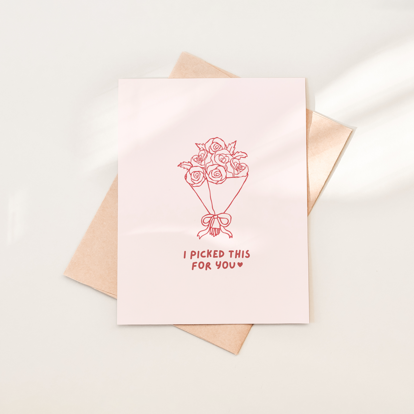 Picked these for you greeting card