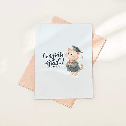Congrats Grad Greeting Card