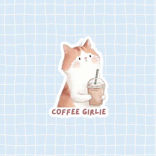 Coffee Girlie Sticker