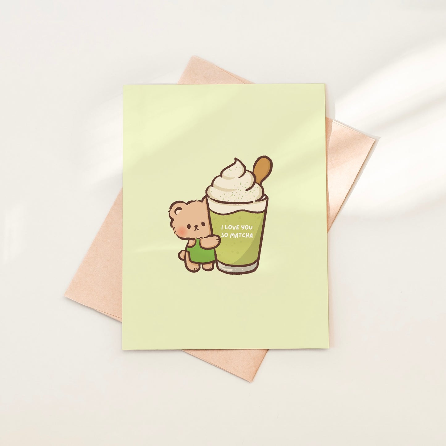 I Love You So Matcha Greeting Card