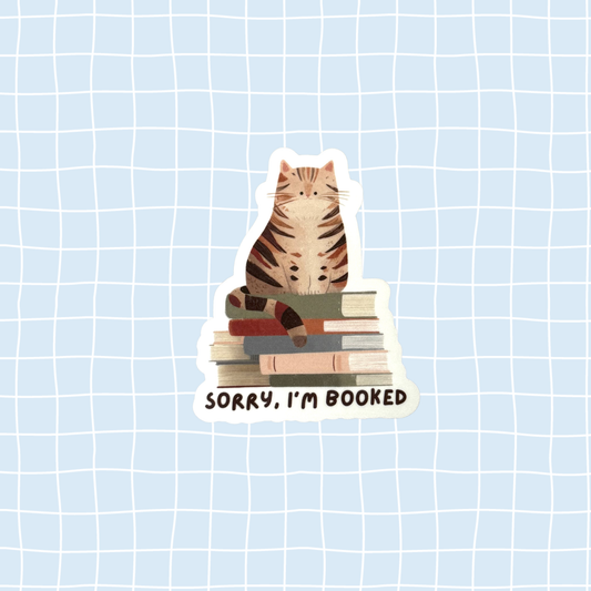 I’m Booked Sticker