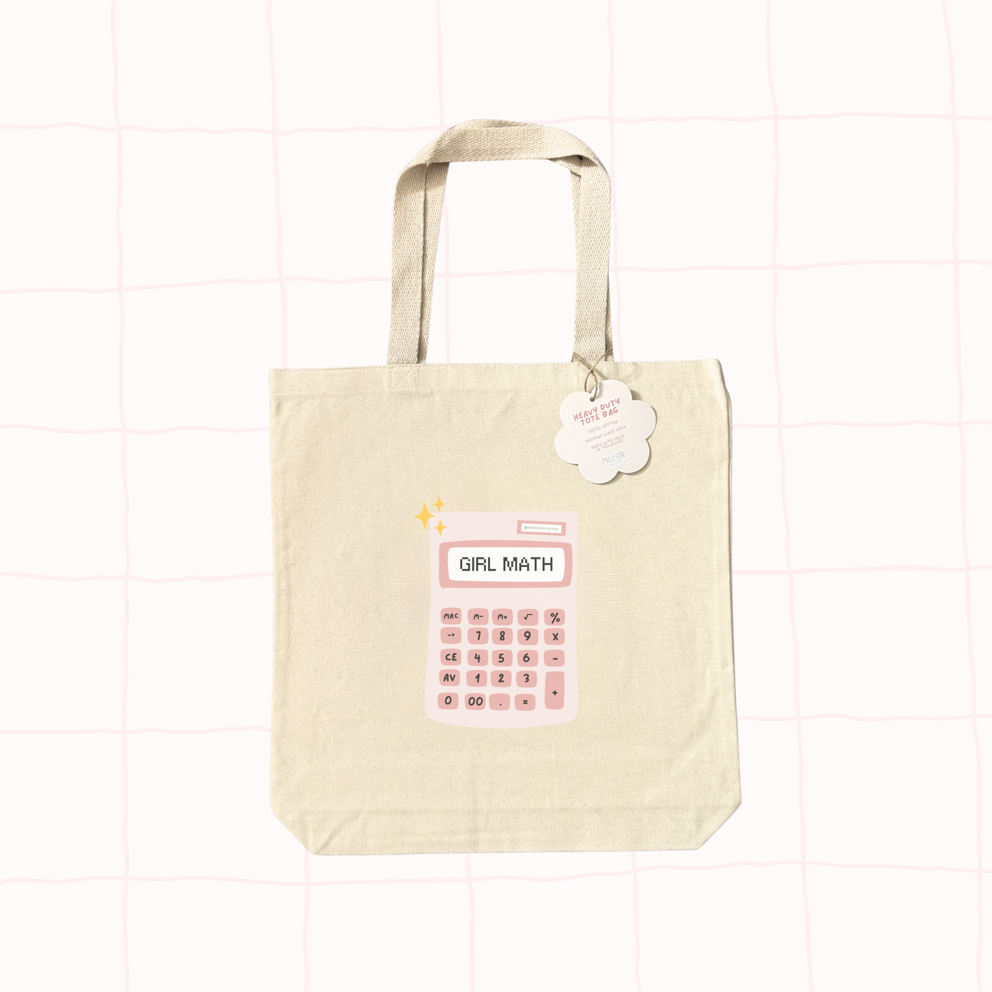 Girl Math Tote Bag