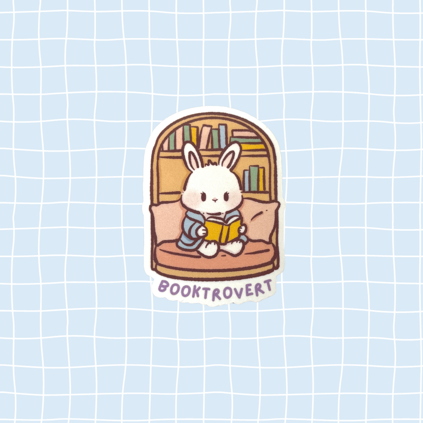 Booktrovert Sticker