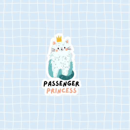 Passenger Princess Sticker
