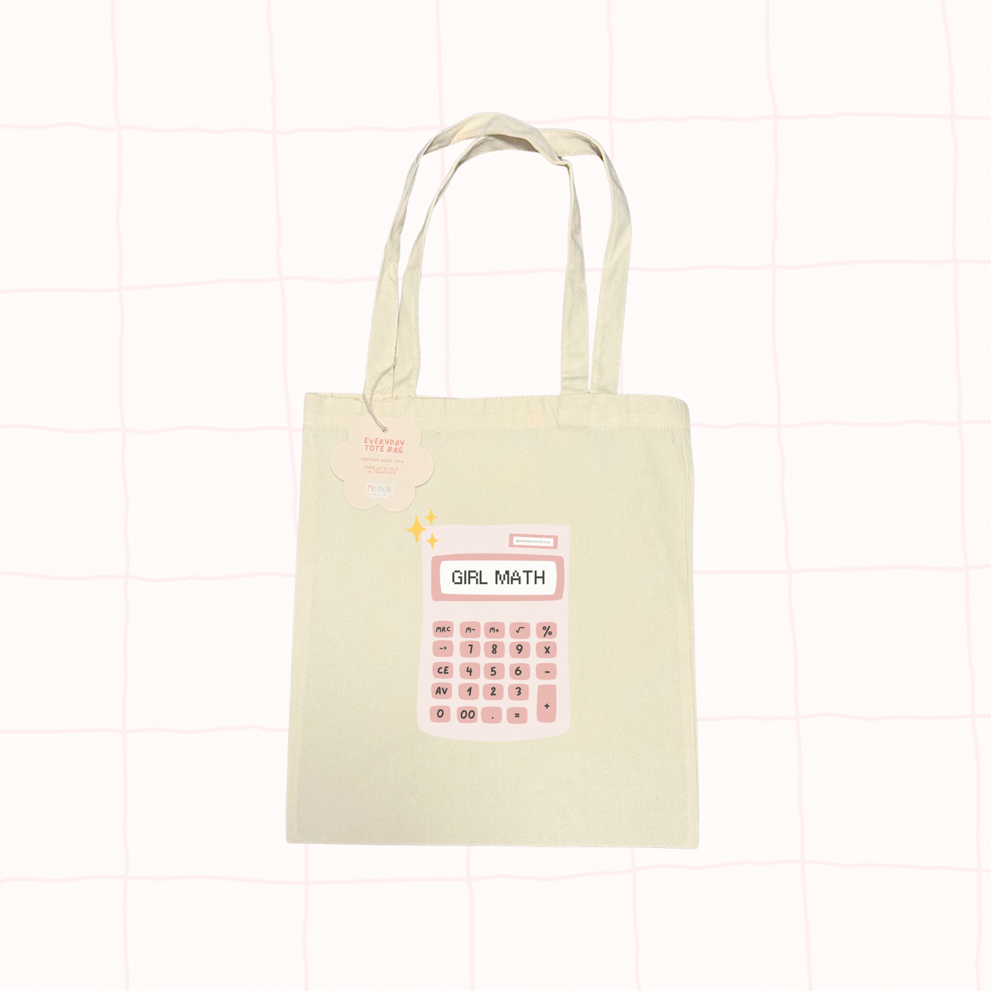 Girl Math Tote Bag