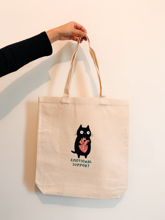 Emotional Support Tote Bag