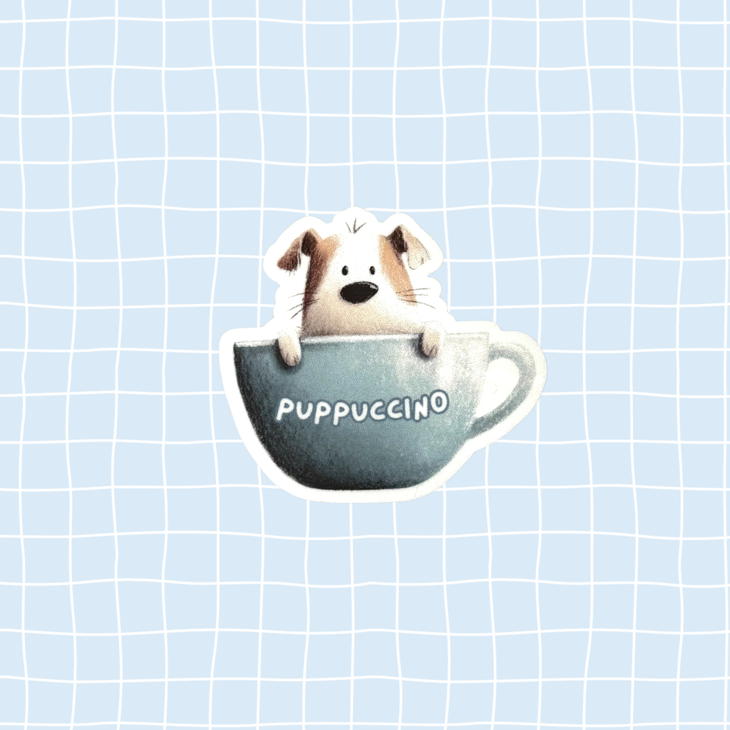 Puppuccino Sticker