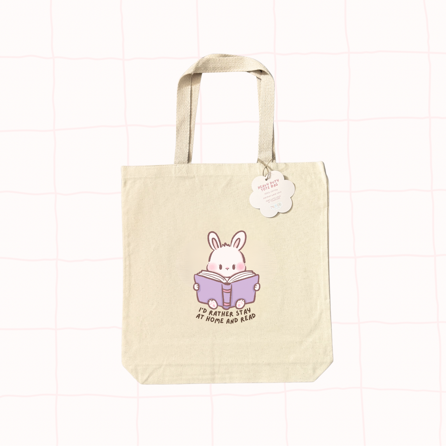 Stay Home & Read Tote Bag