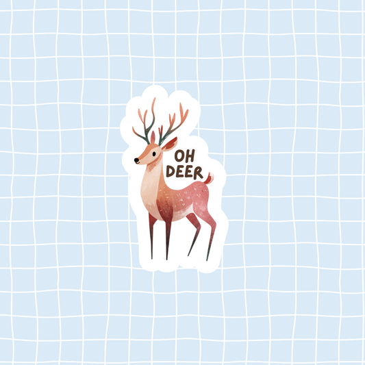 Oh Deer Sticker