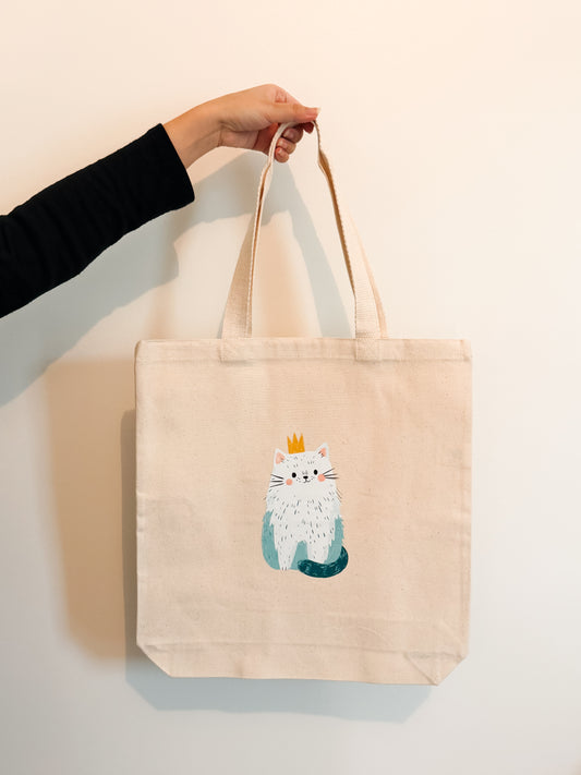 Cat Princess Tote Bag