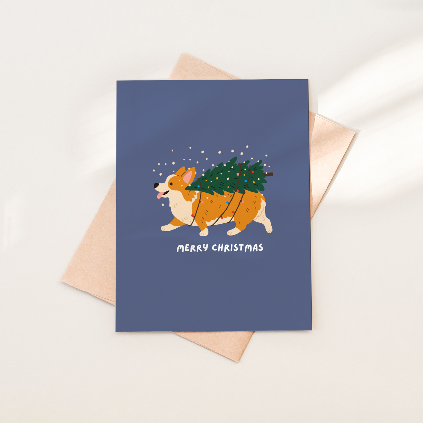 Corgi Christmas Greeting Card
