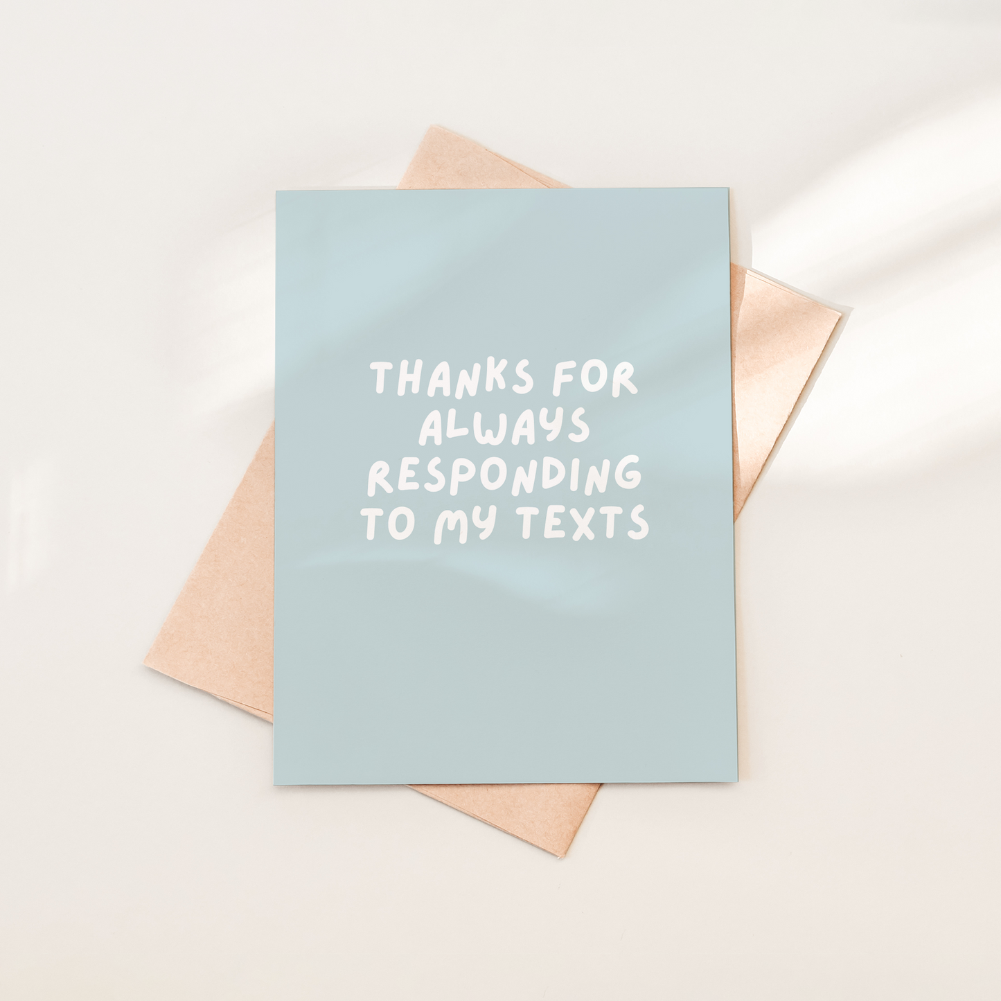 Thanks For Responding Greeting Card